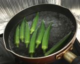 茄子とオクラのさっぱり胡麻和え作り方3写真