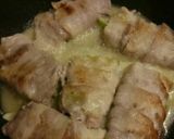 ゴーヤとチーズの豚バラ巻き・キムチソース作り方8写真