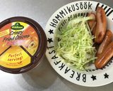 カルディ♡キャベツ美味しいホットドッグ作り方6写真