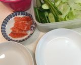 とろけるお味☆アボカドとサーモンのサラダ作り方1写真