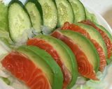 とろけるお味☆アボカドとサーモンのサラダ作り方8写真