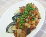 イタリアン風＊＊鯖のトマトソースがけ作り方5写真