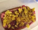 パイナップルソースのビーフステーキ作り方3写真