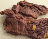 パイナップルソースのビーフステーキ作り方5写真