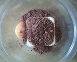 レンジで簡単！濃厚豆腐チョコバナナケーキ作り方2写真