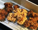 パーティースタイル☆鳥の唐揚げ作り方8写真