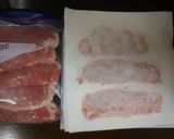 夏のお弁当に♪豚肉の梅干し酢生姜漬込み焼作り方1写真