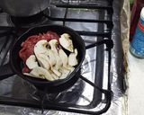 松茸のすき焼き作り方2写真