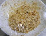簡単！いわしとほうれん草のパン粉焼き風作り方1写真
