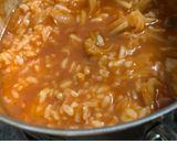 スープの残りでトマトリゾット風🍅作り方1写真