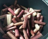 赤ずいきの酢の物作り方4写真