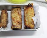 鱧と松茸の春巻き作り方3写真