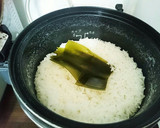 おにぎり用ご飯の炊き方 塩むすび作り方2写真