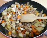 具だくさんパパイヤの炊き込みご飯作り方7写真