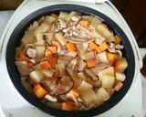 具だくさんパパイヤの炊き込みご飯作り方9写真