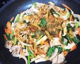 野菜炒めに飽きたら即席カレー味ｯ♡作り方3写真