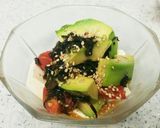 アボカドと豆腐の中華風サラダ作り方8写真