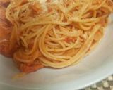 ツナとトマト缶のパスタ作り方6写真