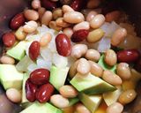 アボカドとビーンズのスパニッシュオムレツ作り方5写真