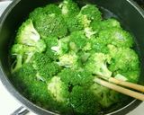 野菜の味を生かして！塩ブロッコリー☆作り方3写真