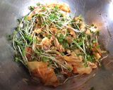 ☆キムチ納豆の冷麦☆作り方2写真