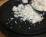 ホットプレートでガーリックライス作り方3写真