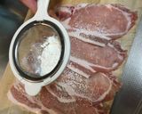 豚肉のねぎ大葉巻き作り方1写真