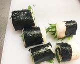 簡単☆ハムチーズのり巻き作り方5写真