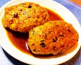 芽ひじき入りの豆腐ハンバーグ作り方7写真