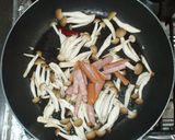 高野豆腐・小松菜・しめじの簡単野菜炒め物作り方5写真