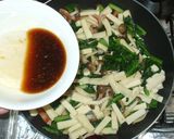 高野豆腐・小松菜・しめじの簡単野菜炒め物作り方8写真