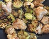 なすと鶏肉の生姜焼き作り方7写真