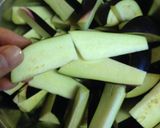 豚肉とナスとにんにくのすき煮風作り方3写真