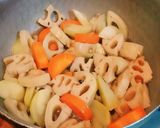 蓮根の煮物(*´﹃｀*)作り方5写真