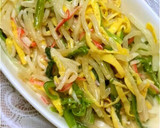 ほうれん草消費♪かにかまをのせるだけ！作り方5写真
