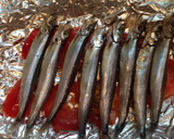 ししゃもとトマトのチーズ焼き作り方2写真