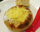 低糖質パンで卵がとろりチーズエッグポット作り方5写真