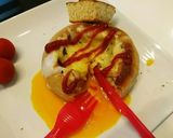 低糖質パンで卵がとろりチーズエッグポット作り方6写真