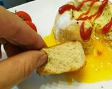 低糖質パンで卵がとろりチーズエッグポット作り方7写真