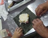 岡山県産ノリをつかった「おにぎらず」作り方5写真