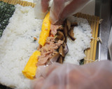 手作り巻き寿司♪いっぺん巻いてみよう♪作り方18写真