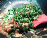 豚ブロック？肉と卵の味噌チリソース作り方4写真