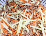 大豆ミートウィーガン米粉カレー春巻き作り方2写真