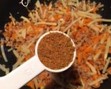 大豆ミートウィーガン米粉カレー春巻き作り方3写真