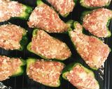 ☆ピーマンの豆腐入り肉詰め♪♪☆作り方3写真