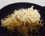 切り干し大根と干しえびの塩味きんぴら作り方3写真