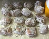 ゴーヤとチーズ✿コロコロ豚カツ作り方9写真