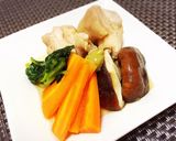 わさび香る金沢の味♡鶏肉と椎茸の治部煮作り方4写真