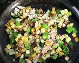 ツナと野菜たっぷりペペロンチーノ作り方6写真