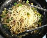 ツナと野菜たっぷりペペロンチーノ作り方8写真